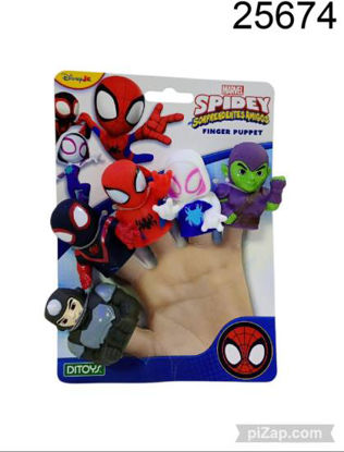 Imagen de TITERES DEDOS SPIDEY 12.25